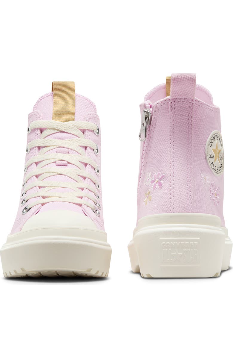 Converse Kids' Chuck Taylor<sup>®</sup> All Star<sup>®</sup> Lugged High Top Sneaker, Alternate, color,