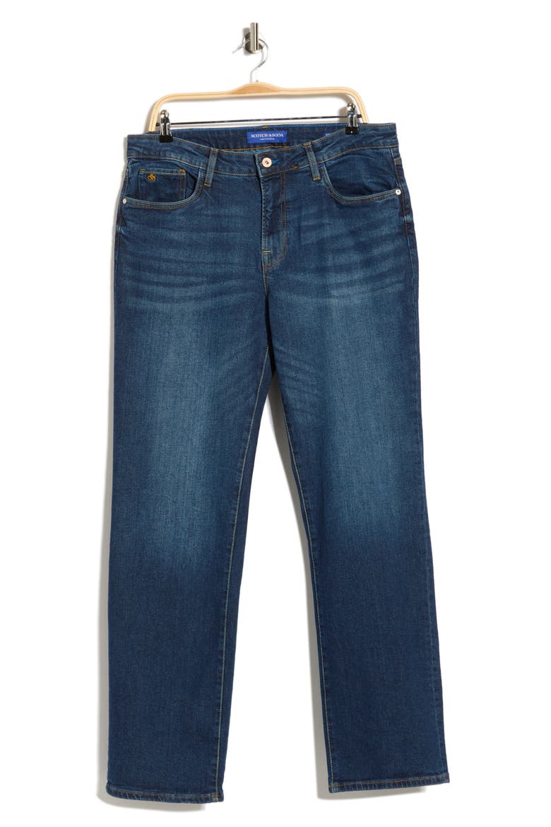 Canal Authentic Fit Straight Leg Jeans, Main, color, VAN HORN