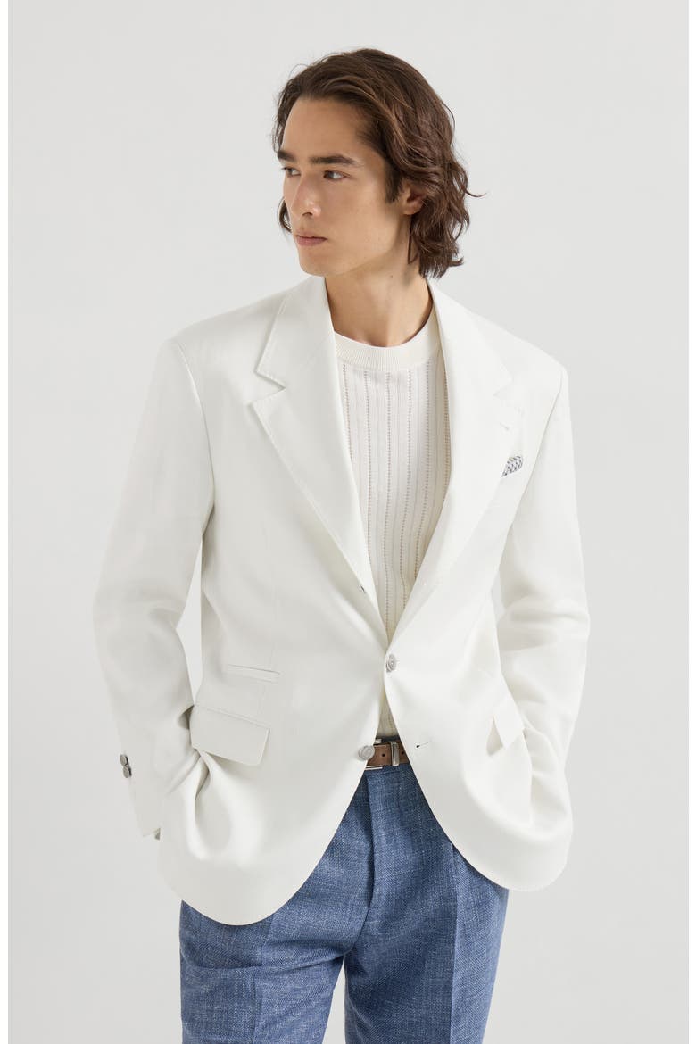 Gabardine blazer, Main, color, Panama