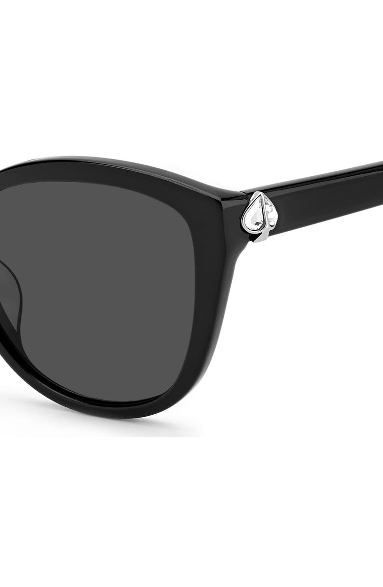 Kate Spade New York hensley 55mm cat eye sunglasses, Alternate, color, 