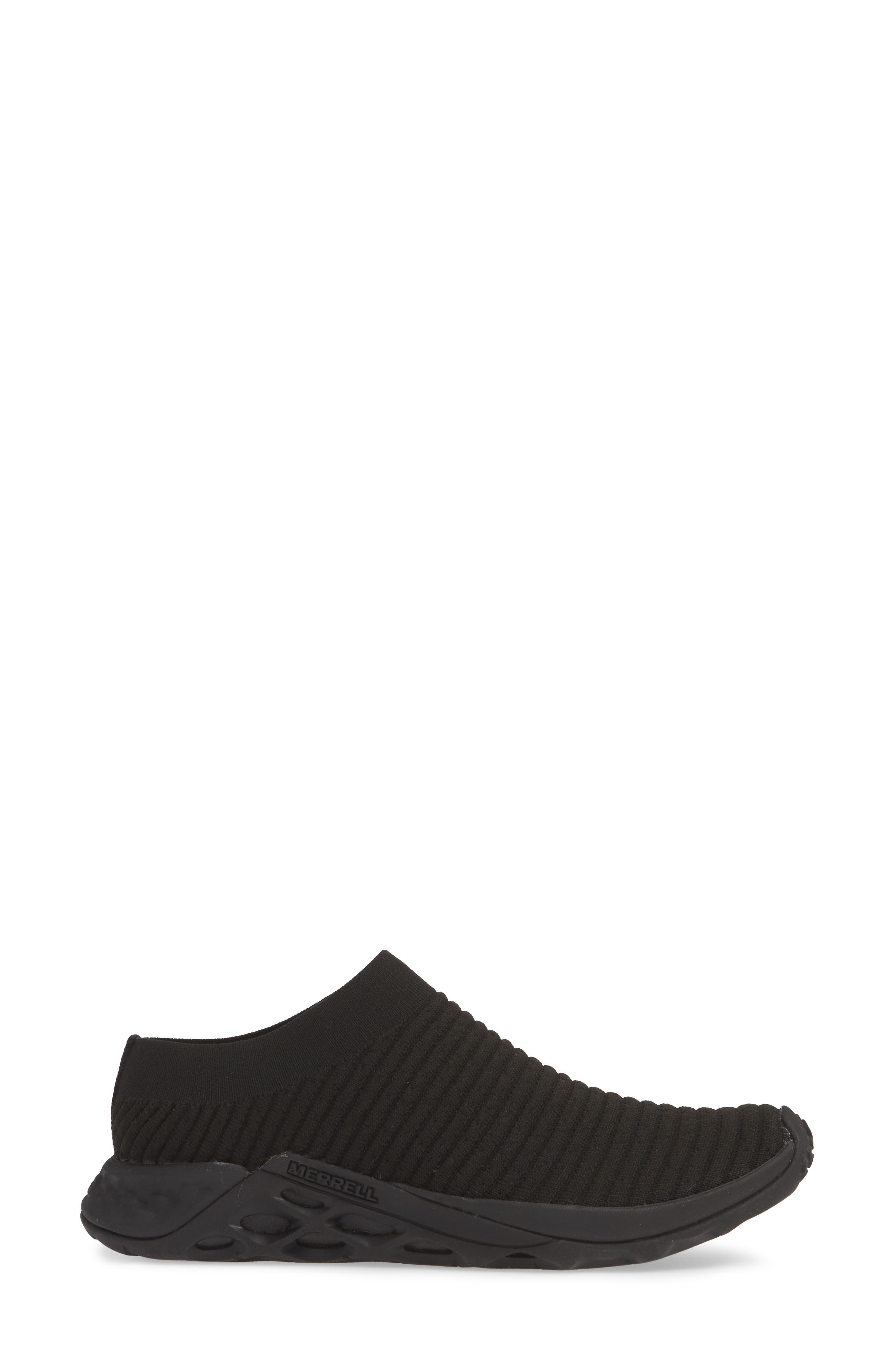 Range AC+ Sneaker, Alternate, color, TRIPLE BLACK FABRIC
