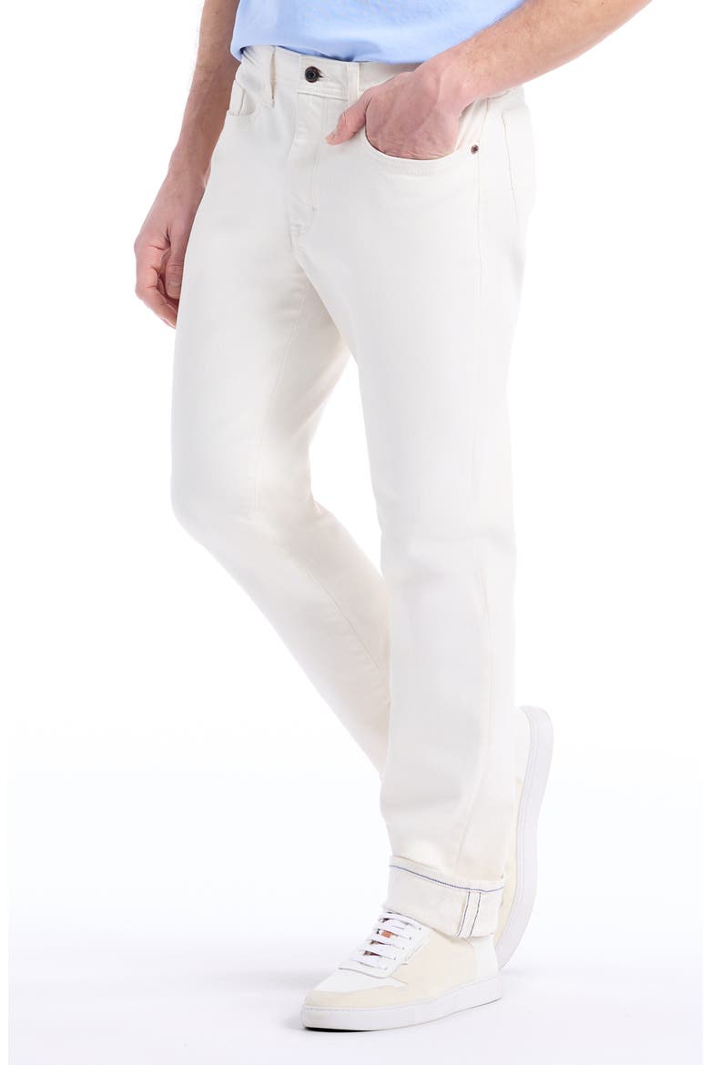 Cadiz Straight Leg Jeans, Alternate, color, WHITE