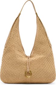 Dolce Vita Mercer Raffia Shoulder Bag