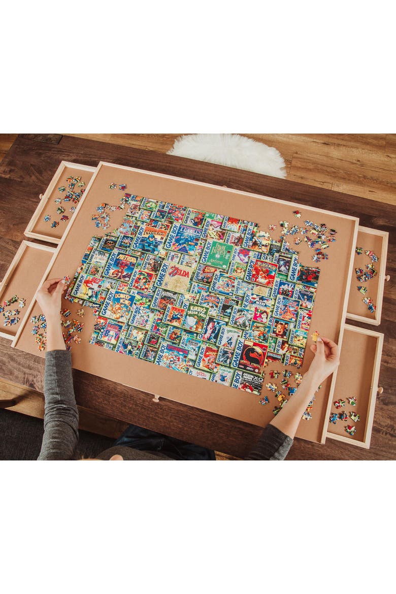 Handheld Haven Retro Games 1000-Piece Jigsaw Puzzle, Alternate, color, Multi-Color