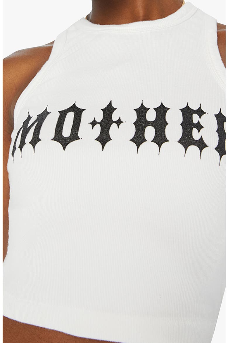 The Chin Ups Chop Crop Graphic Tank, Alternate, color, MOTHER GOTHIC