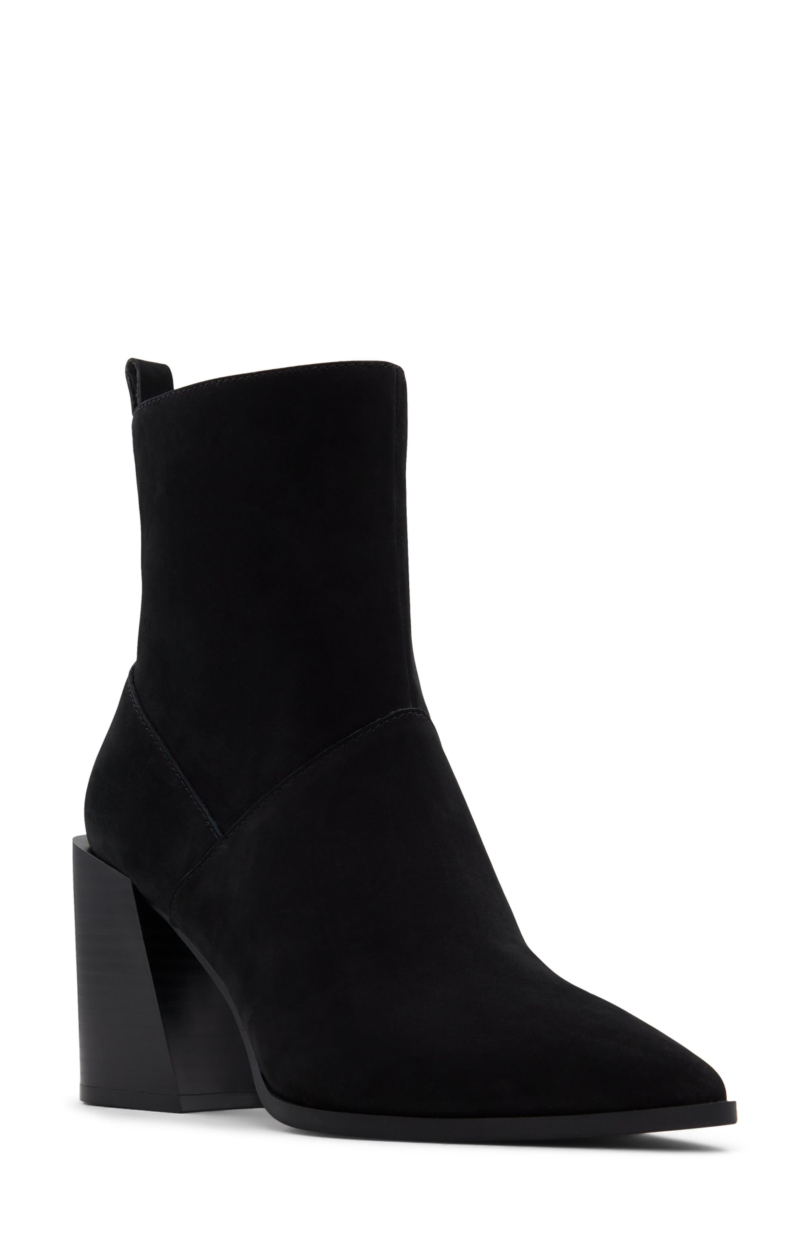 ALDO Bethanny Pointed Toe Block Heel Bootie, Main, color, 