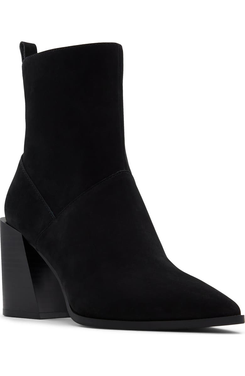ALDO Bethanny Pointed Toe Block Heel Bootie, Main, color,