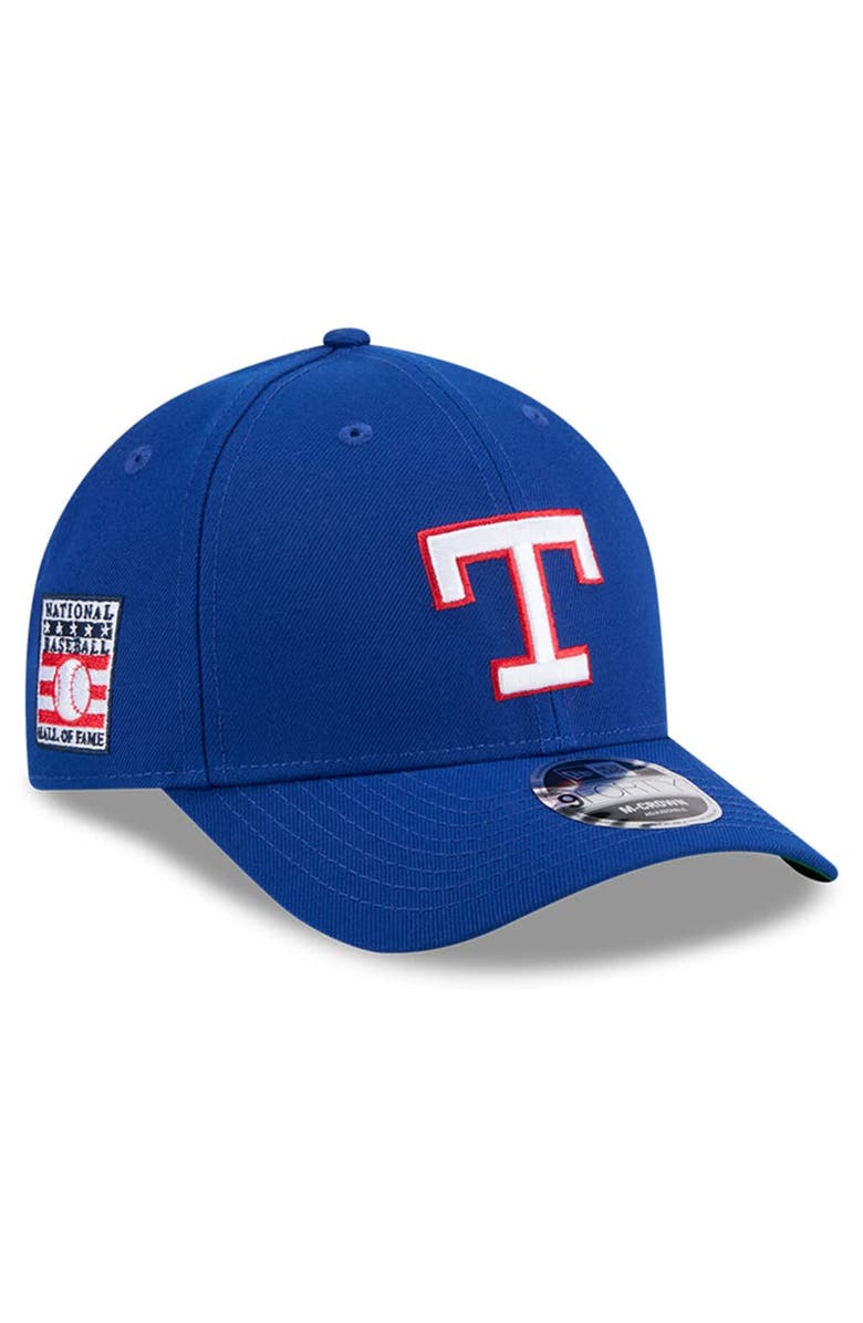 New Era Men's New Era Royal Texas Rangers Baseball Hall of Fame 9FORTY M-Crown Adjustable Hat, Main, color, Royal