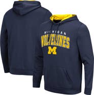 COLOSSEUM Men's Colosseum Navy Michigan Wolverines Resistance Pullover Hoodie