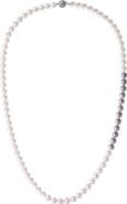 Roseate Akoya Cultured Pearl Strand Necklace