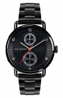 Ted Baker London Brixam Multifunction Bracelet Watch, 42mm