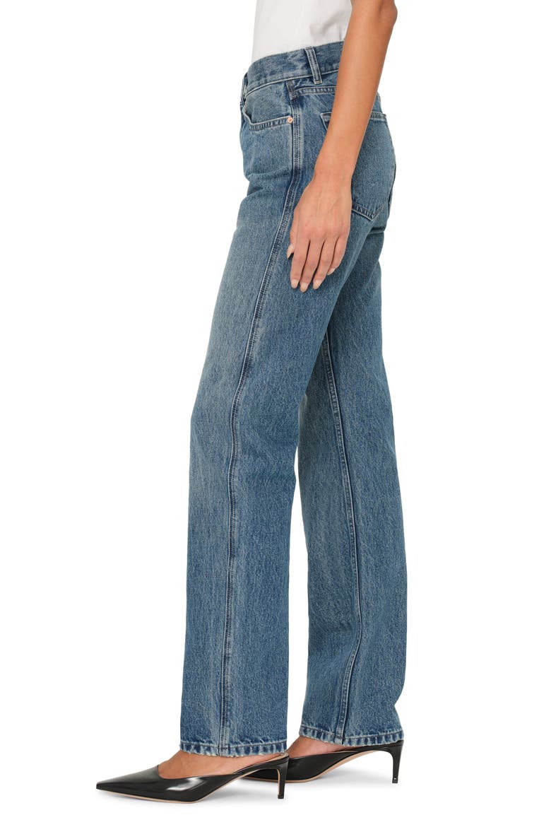 Romie Mid Rise Straight Leg Jeans, Alternate, color, ENDLESS SEA VINTAGE