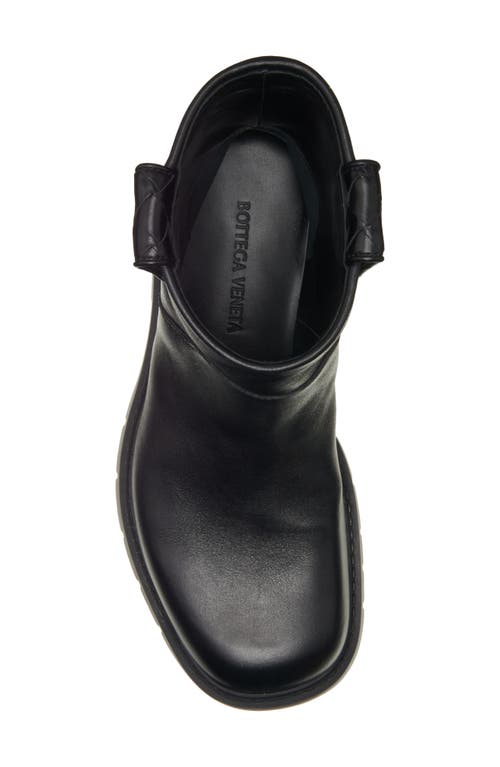 Bottega Veneta Haddock Tubular Boot In 1000 Black