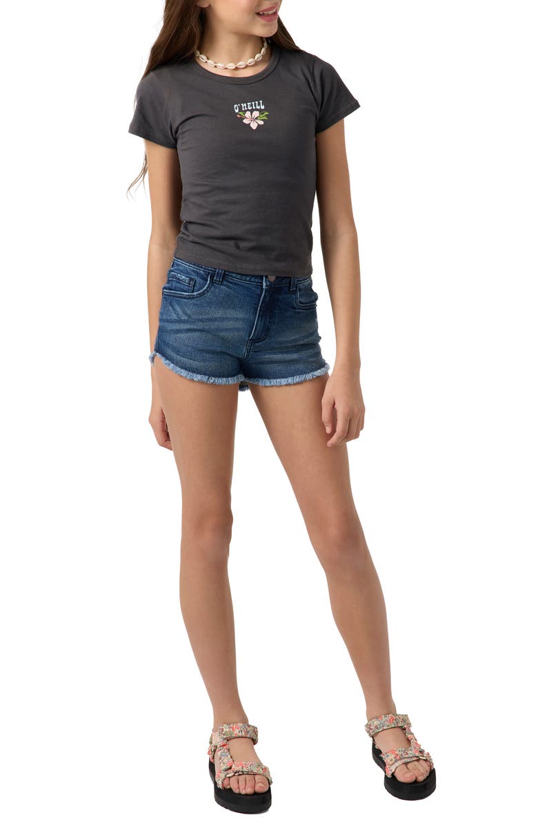 O'Neill Kids' First Bloom Cotton Graphic T-Shirt, Alternate, color, 