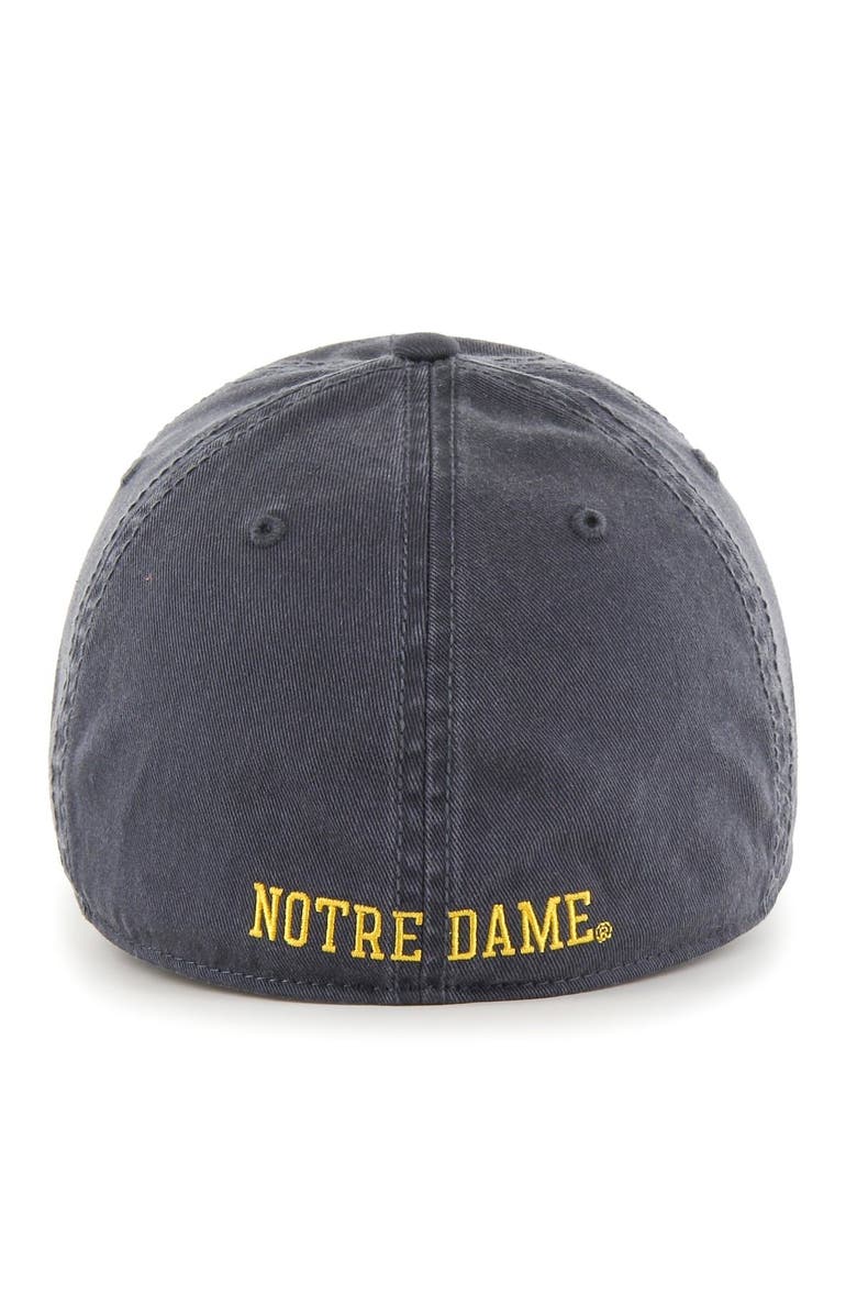 '47 Men's '47 Navy Notre Dame Fighting Irish Franchise Fitted Hat, Alternate, color, 