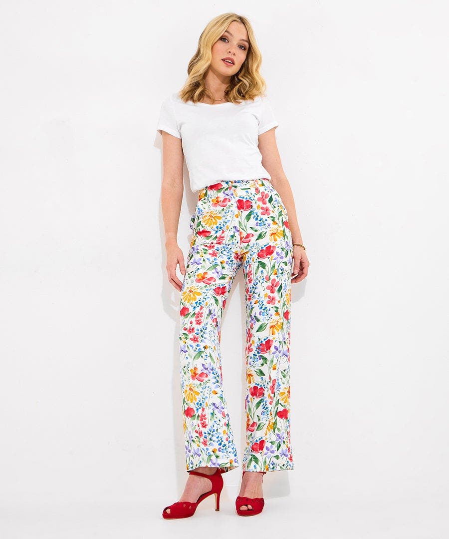Floral Pants - image 1