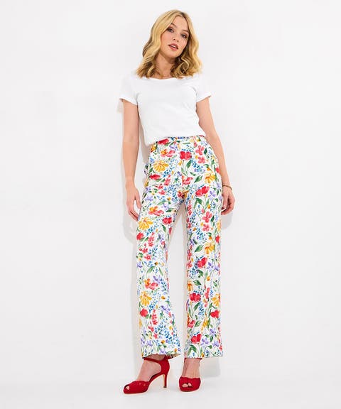 Floral Pants (Plus)