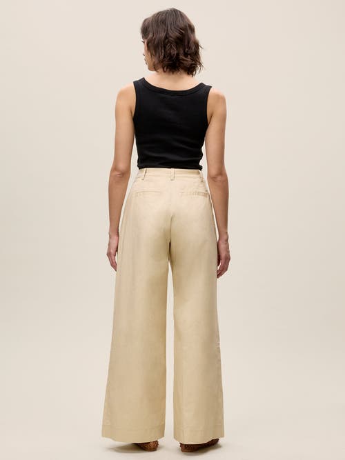 Rebecca Taylor Raquel Twill Pant In Latte