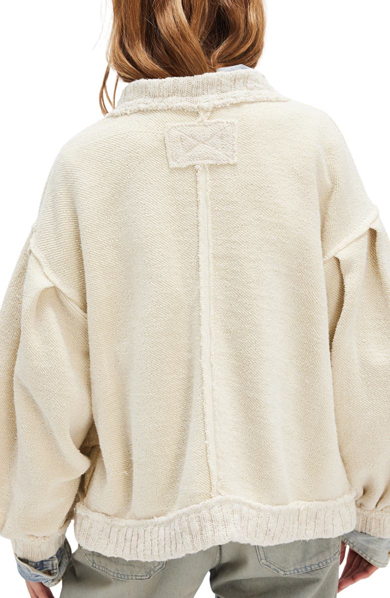 Free People Cute In This Cardigan, Alternate, color, Tea