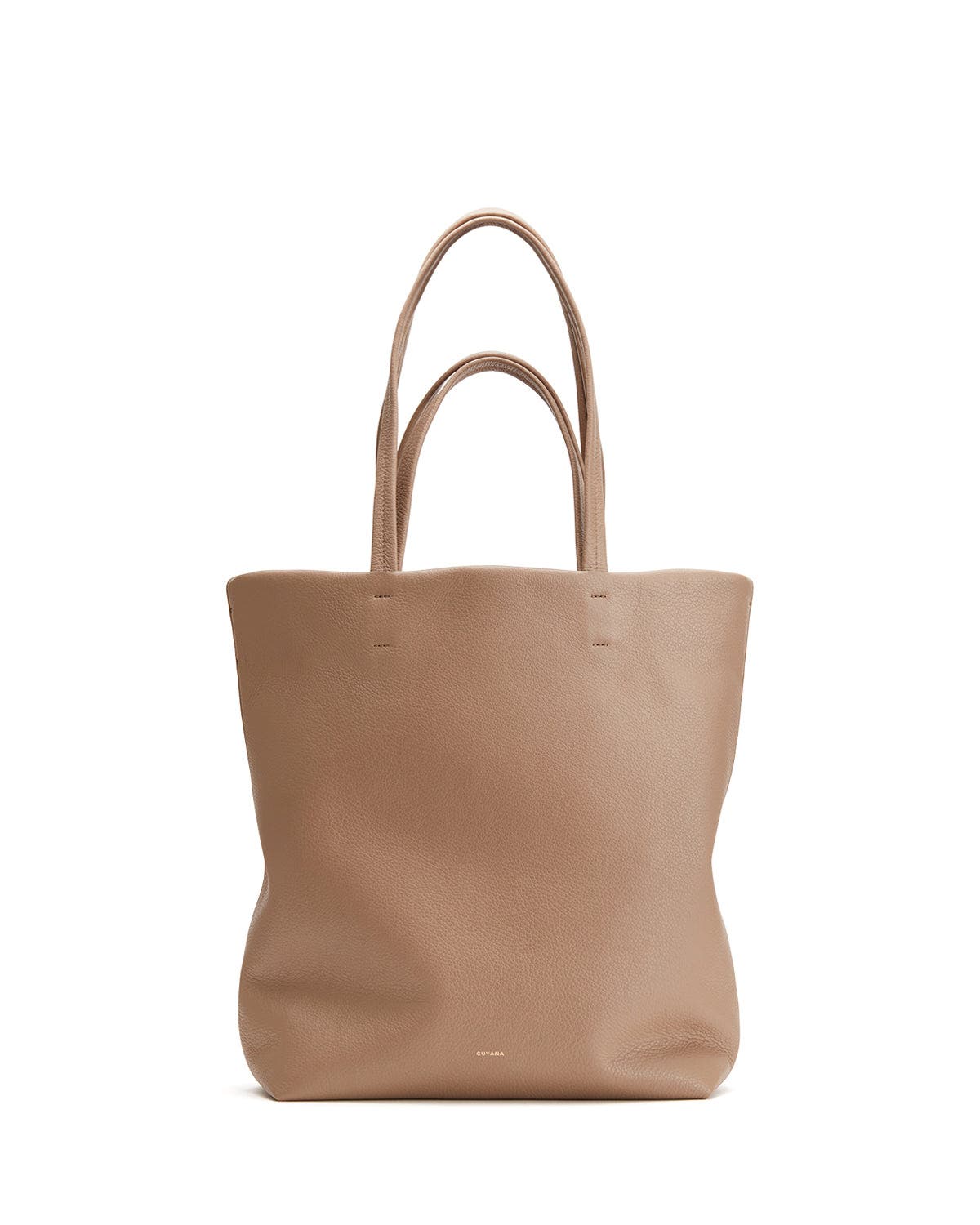 Cuyana Tall Easy Tote, Main, color, Cappuccino