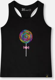 Deux par Deux Organic Cotton Sleeveless Jersey Tank Top