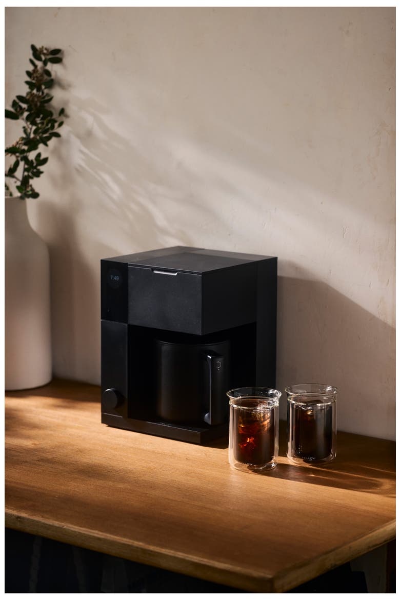 Aiden Precision Coffee Maker, Alternate, color, MATTE BLACK