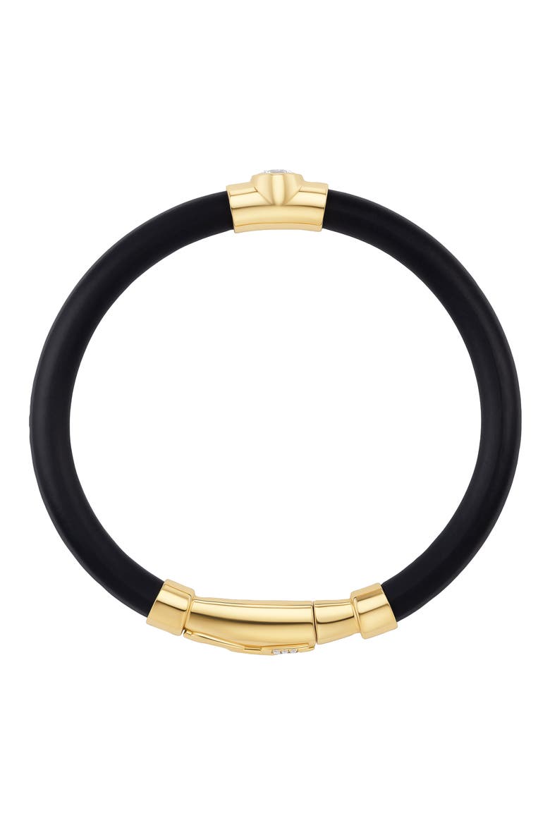 Carbon Diamond Bracelet, Alternate, color, YELLOW GOLD