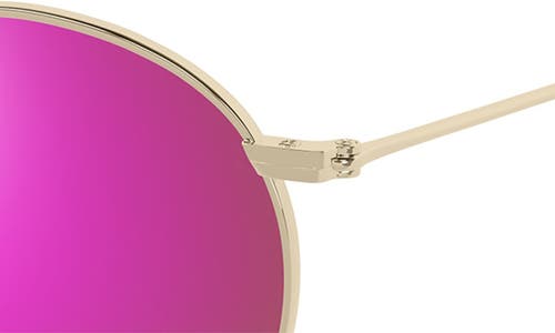 MAUI JIM MAUI JIM PUKAUA 50MM SMALL POLARIZED ROUND SUNGLASSES