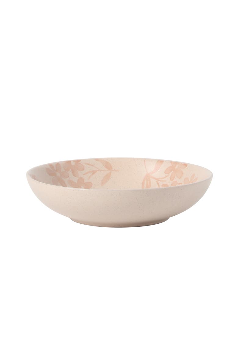 Admiral Hall 16-Piece Floral Stoneware Dinnerware Set, Alternate, color, Pink