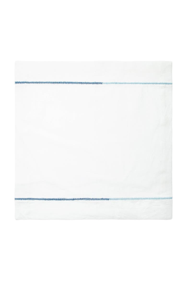 Embroidery Napkins - Set of 4, Alternate, color, White/Blue 20" x 20"