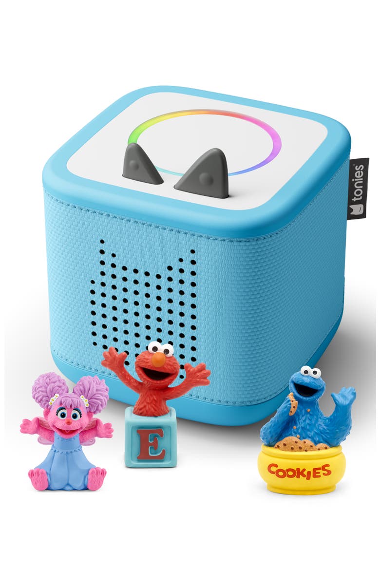 Toniebox 2 Sesame Street Bundle—English, Main, color, SKY BLUE