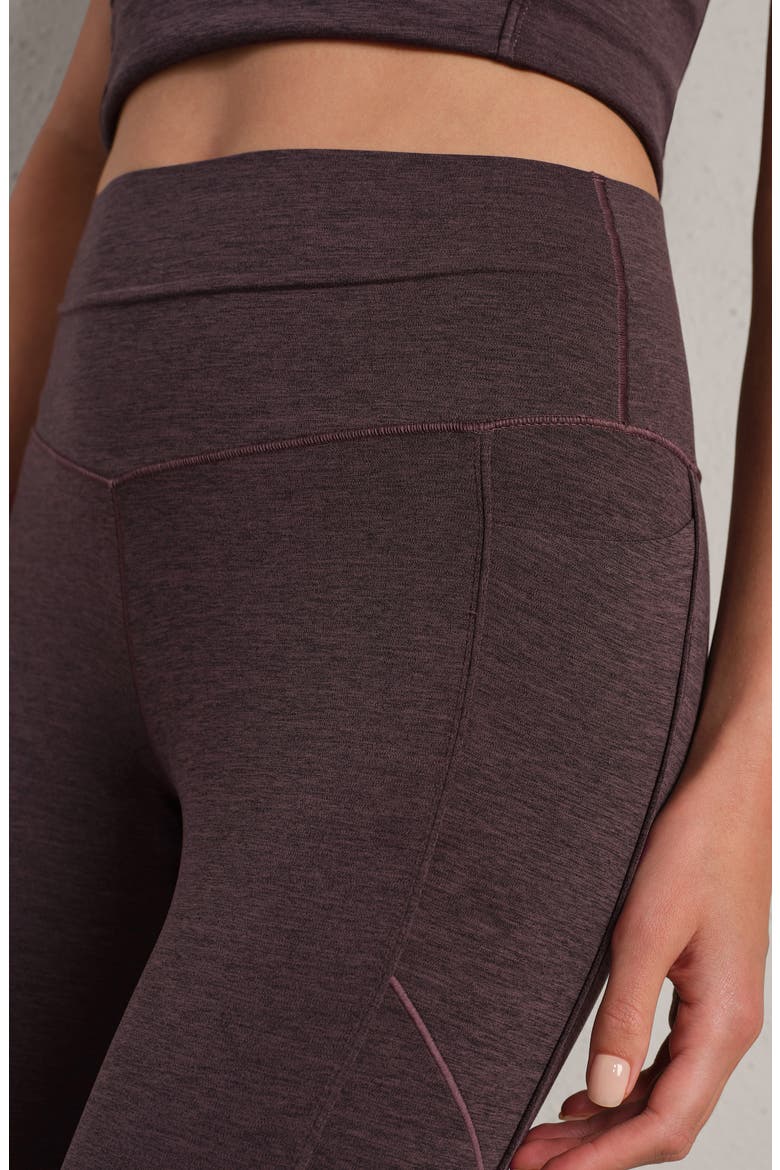 Heather Revive Pocket 7/8 Leggings, Alternate, color, DEEP MAUVE HEATHER
