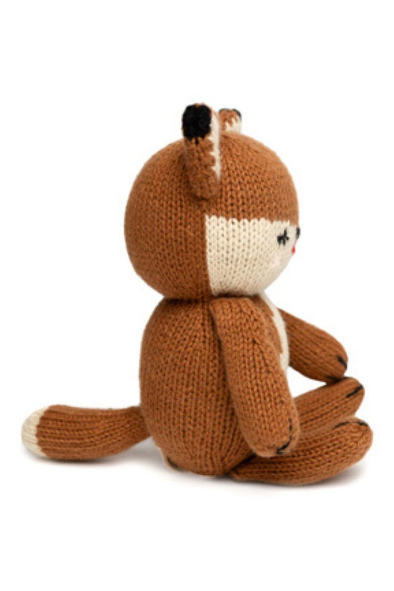Baby Fox Stuffed Animal, Alternate, color, ALMOND