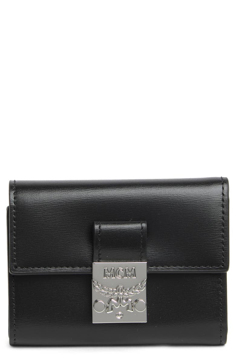 MCM Tracy Leather Wallet, Main, color, 