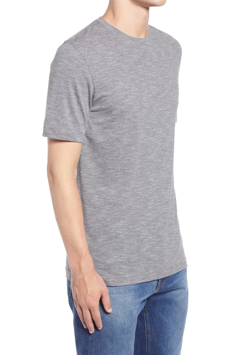 TravisMathew Thinking About It Stripe T-Shirt, Alternate, color, 