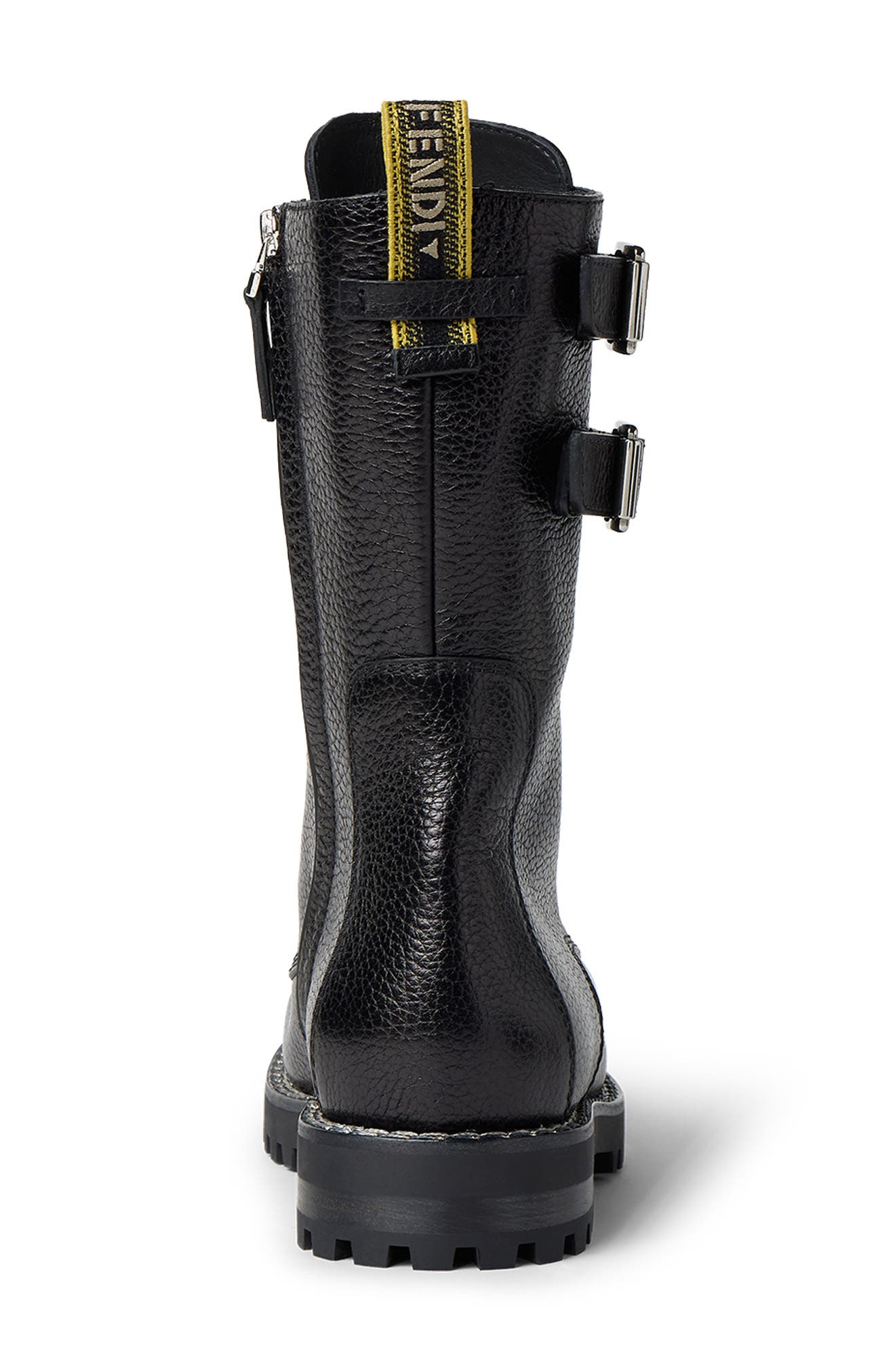 Biker Combat Boot, Alternate, color, F0QA1 NERO