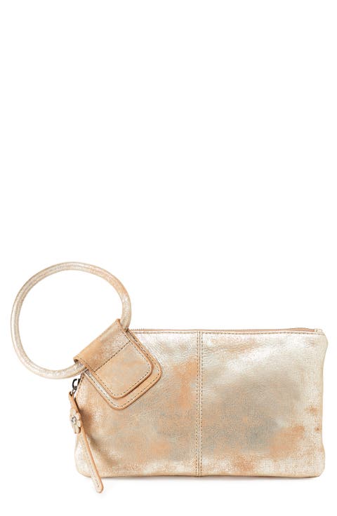 Sable Leather Wristlet