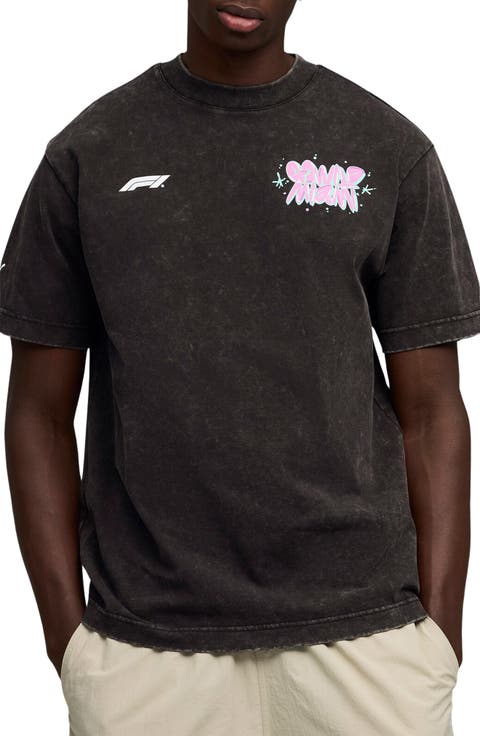 F1 Miami Go Wild Cotton Graphic T-Shirt