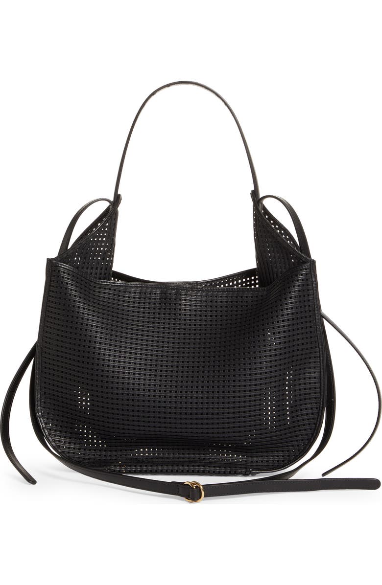 Ree Projects Helene Faux Leather Net Hobo Bag, Alternate, color,