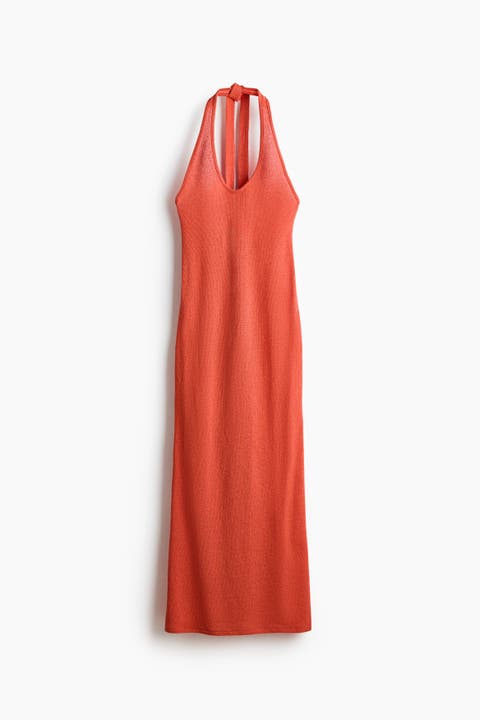 Knitted Halterneck Dress