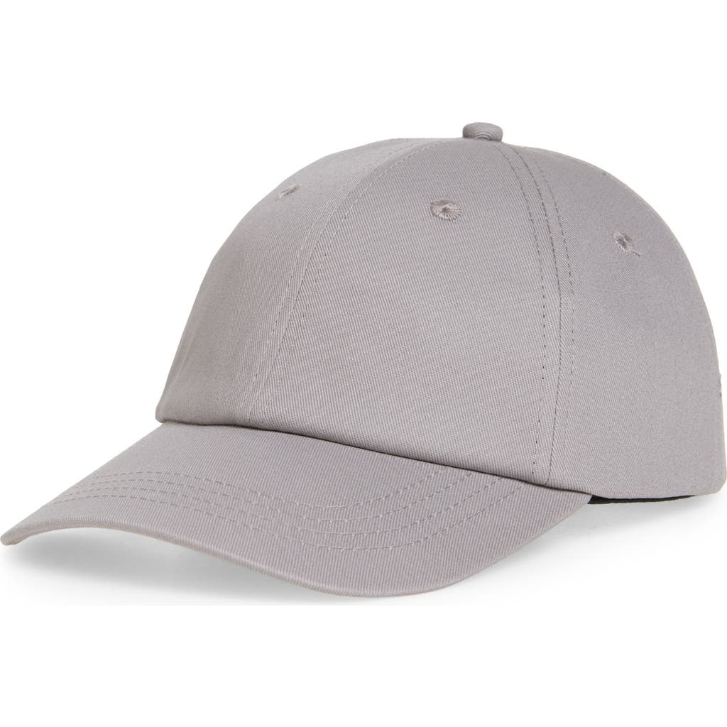 Treasure & Bond Cotton Twill Ball Cap In Grey Alloy