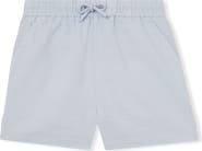 Reiss Kids' Cleo Slub Cotton & Linen Drawstring Shorts