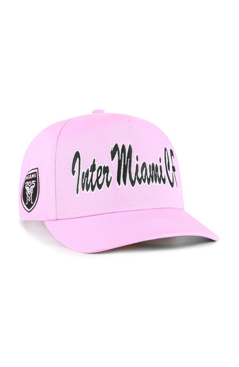 '47 Men's '47 Pink Inter Miami CF Brushmark Hitch Adjustable Hat, Alternate, color, Pink