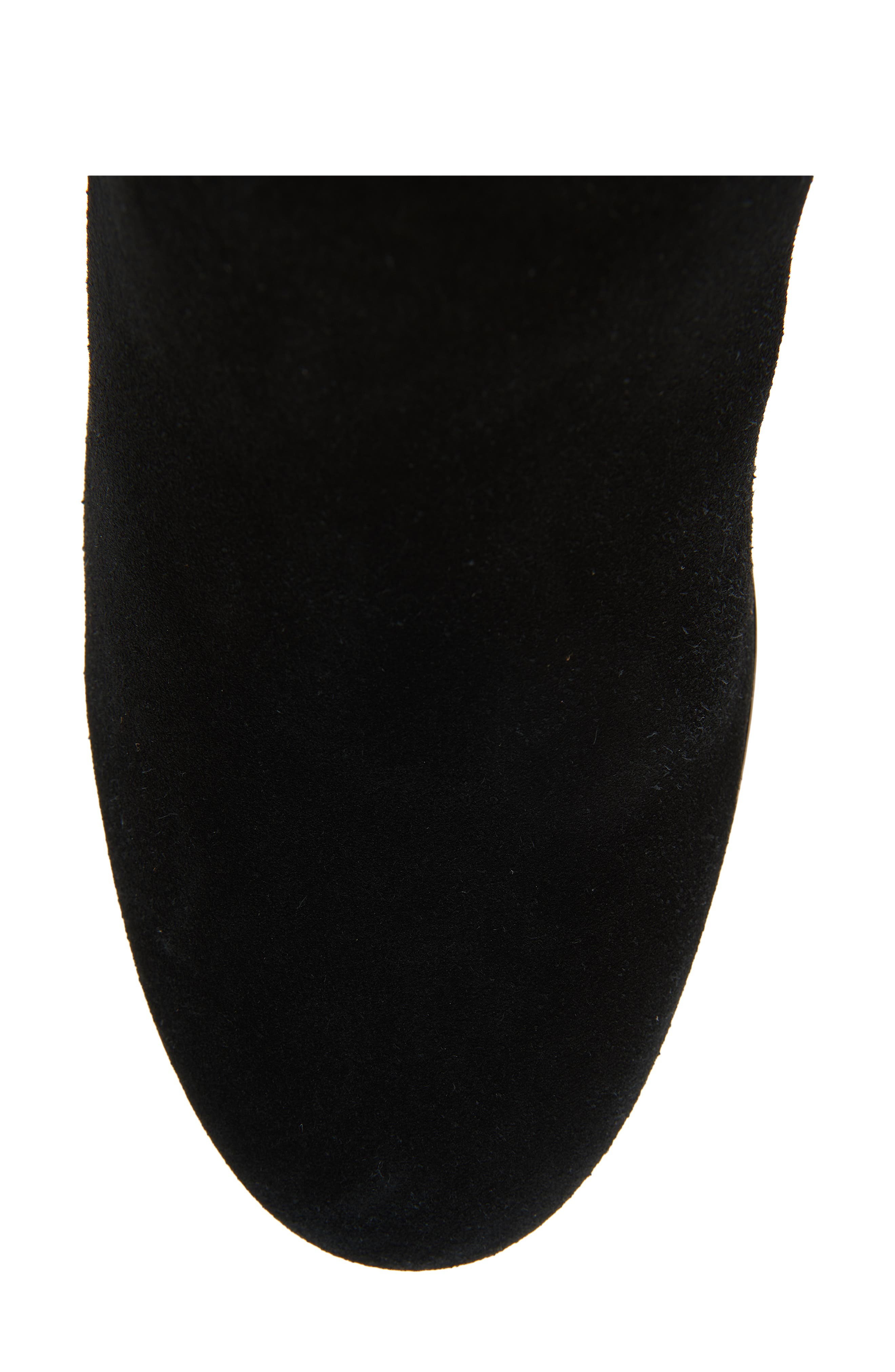 Blondo Delilah Waterproof Bootie, Alternate, color, Black Suede