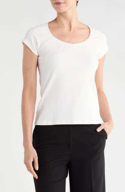 Sweetheart Short Sleeve Top