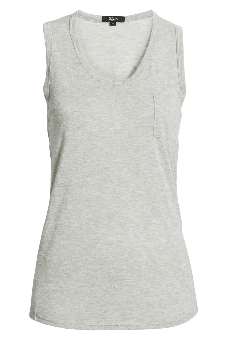 Quinn Racerback Tank, Alternate, color, LIGHT GREY
