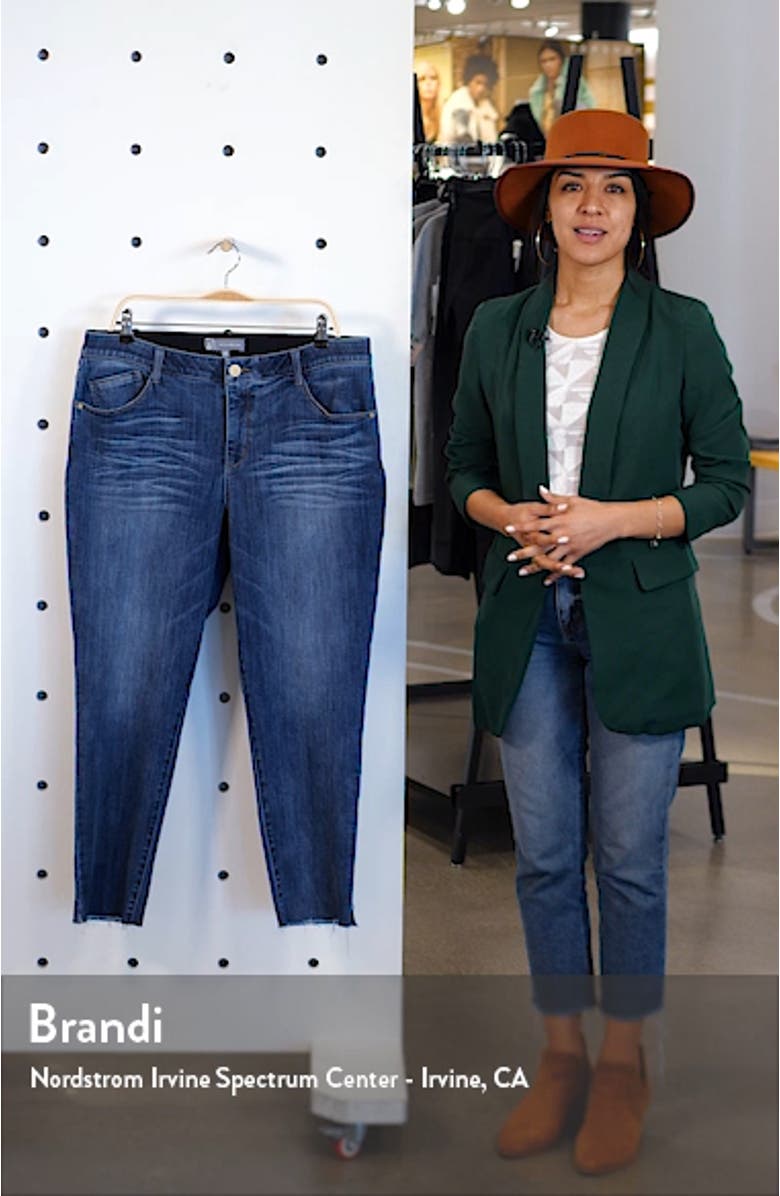 'Ab'Solution Crop Skinny Jeans, sales video thumbnail