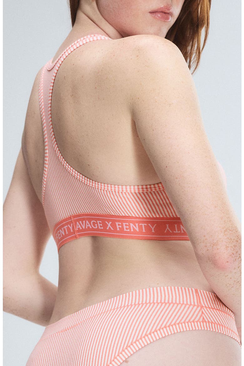 Stretch Cotton Essentials Bralette, Alternate, color, PINK ODYSSEY/VENUS PINK