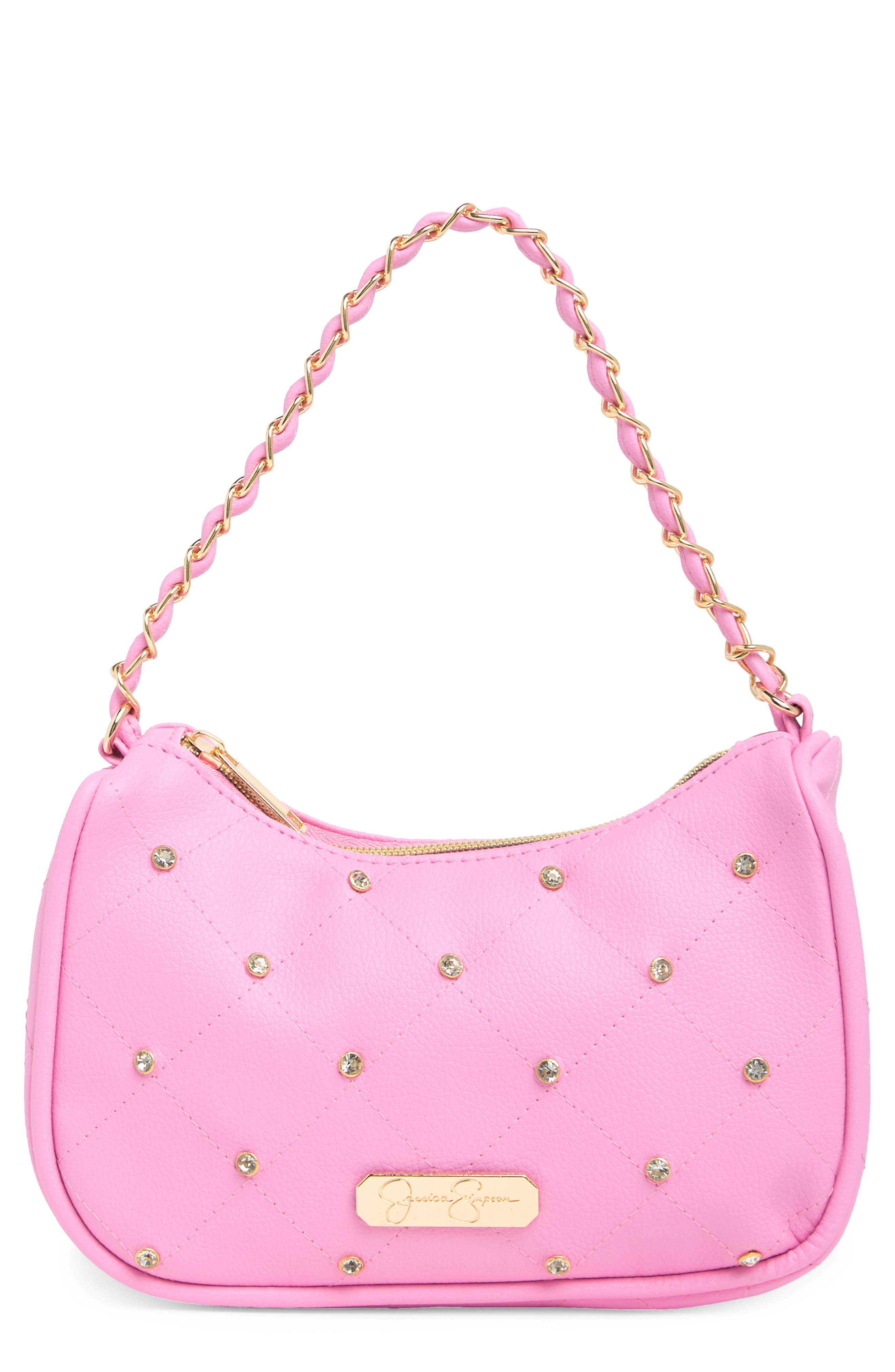 Jessica Simpson Kids' Quilted Shoulder Bag, Main, color, 