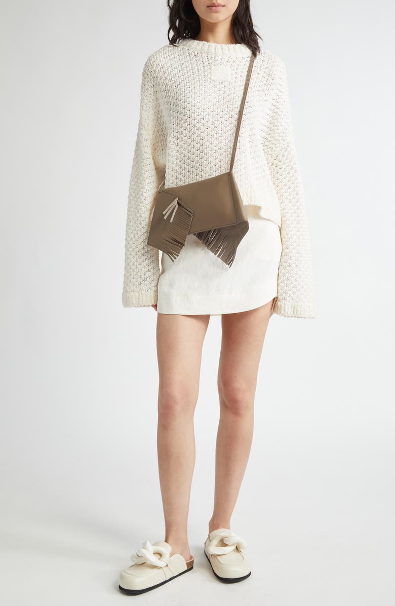 JW Anderson Open Stitch Crop Sweater, Alternate, color, 